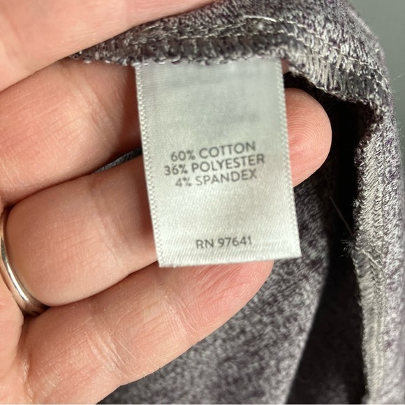 J. Jill Purejill heathered cowl neck dress pockets size XL - Picture 5 of 6